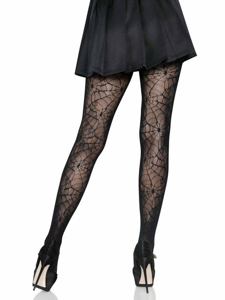 Spiderweb Lace Tights (One Size)