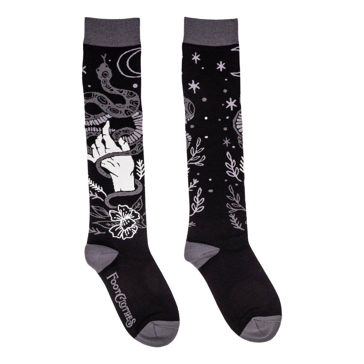Serpentine Witch Knee High Socks