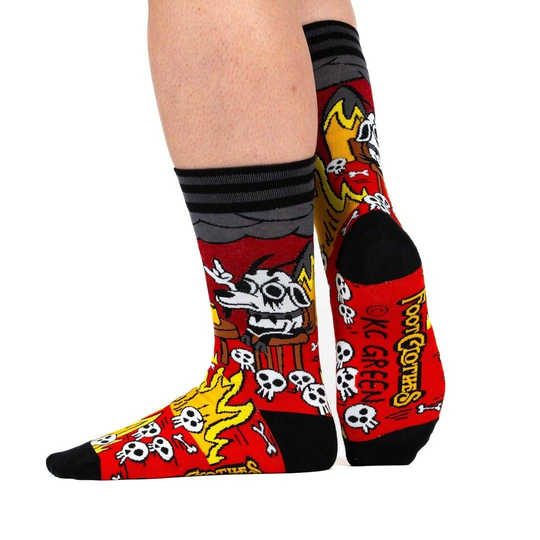 This is Brutal Crew Socks