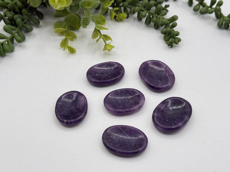 Lepidolite Worry Stone