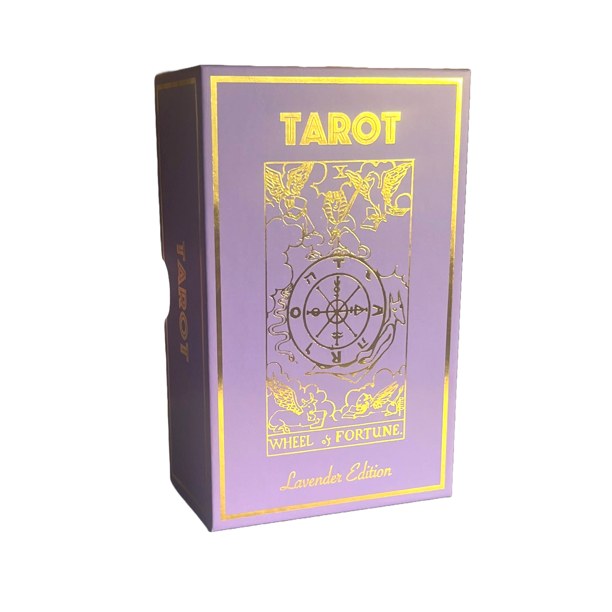 Lavender Gold Foil Tarot Deck & Guide