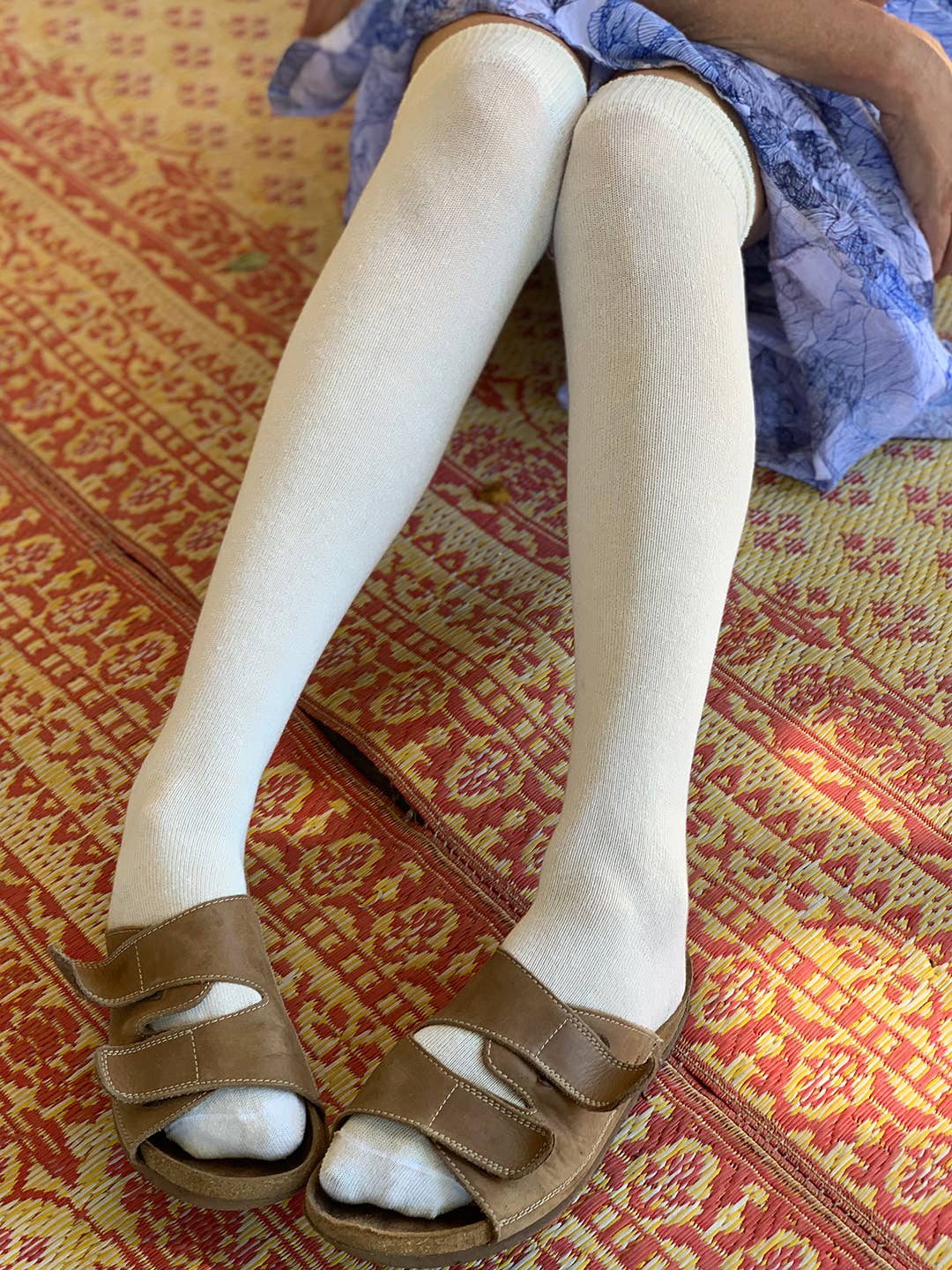Milk White Over the Knee Socks