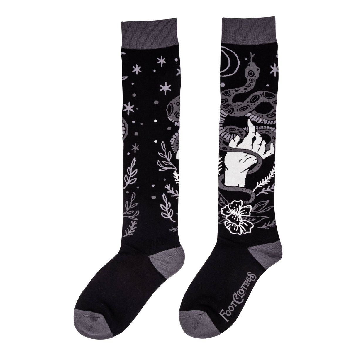 Serpentine Witch Knee High Socks