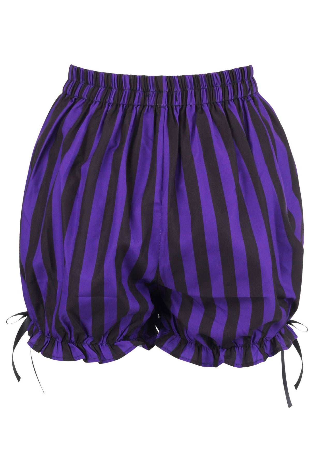 Purple & Black Striped Bloomers