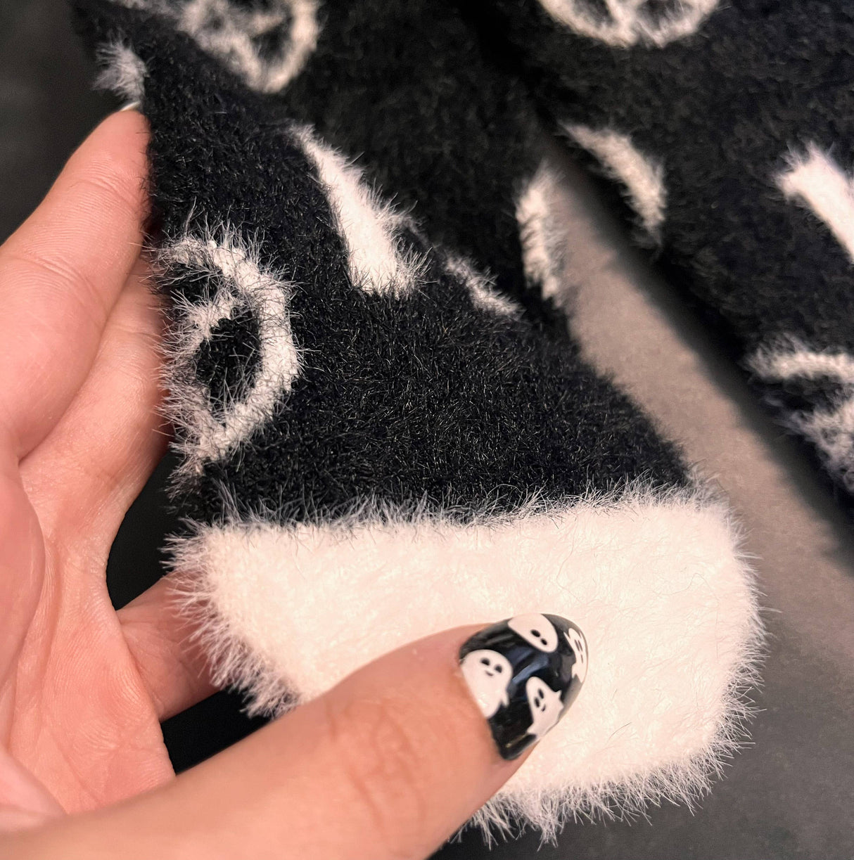 Fuzzy Pentacles Socks