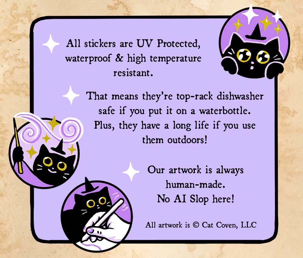 Halloween Frogs Holographic Sticker