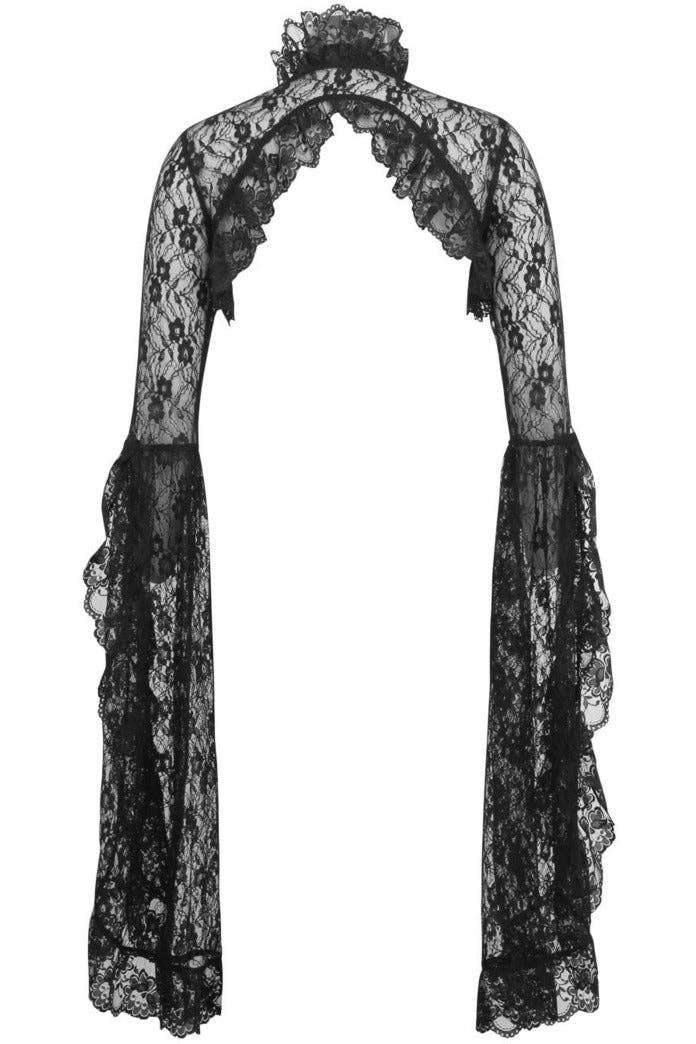 Black Lace Bolero Shrug