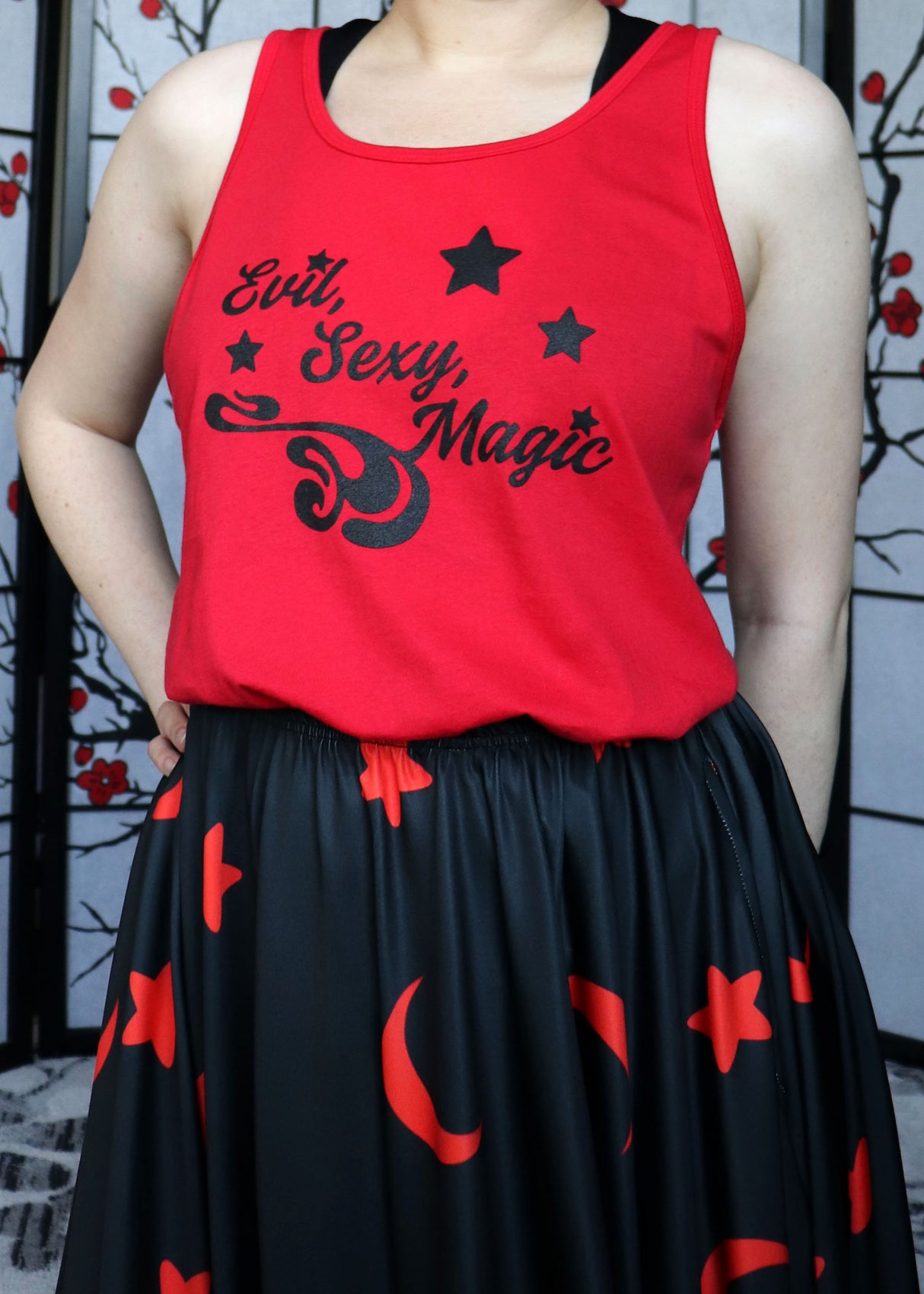Evil, Sexy, Magic Tank Top (Sizes SM, 2X Only)