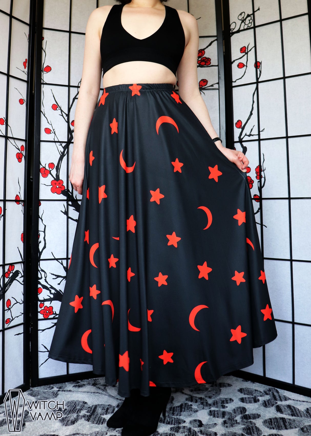 Sorcerer Maxi Skirt with Pockets