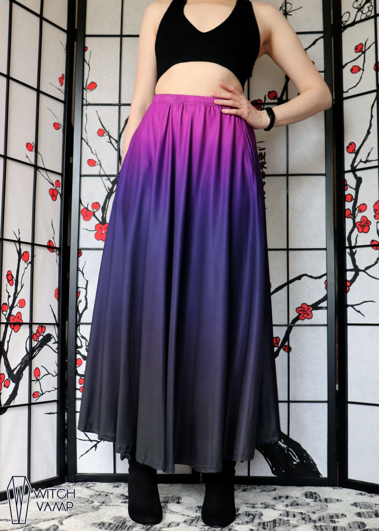 Agony Maxi Skirt with Pockets