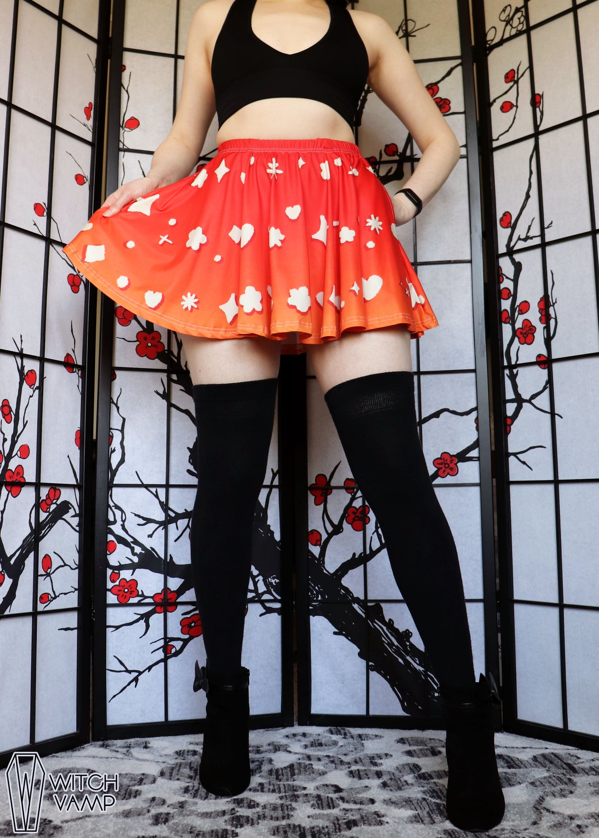 Amanita Mini Skirt With Pockets