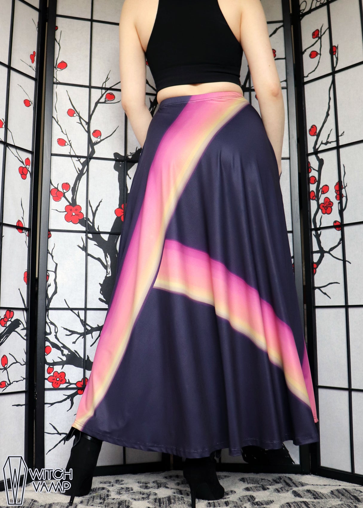 Night Cap Maxi Skirt with Pockets