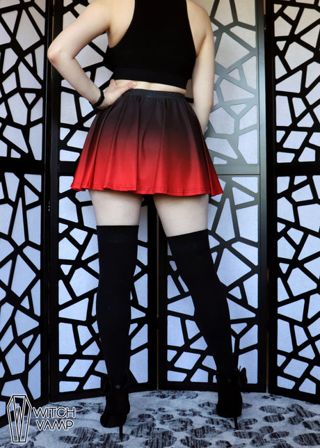 Vampyre Mini Skirt With Pockets