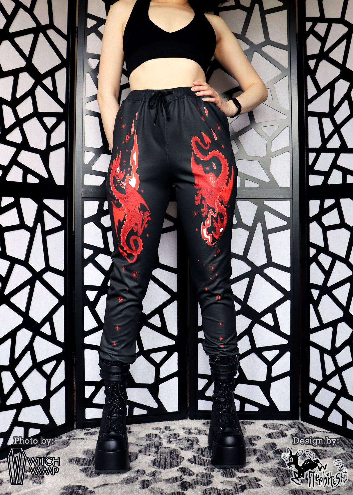 Demonic Draconic Jogger Pants