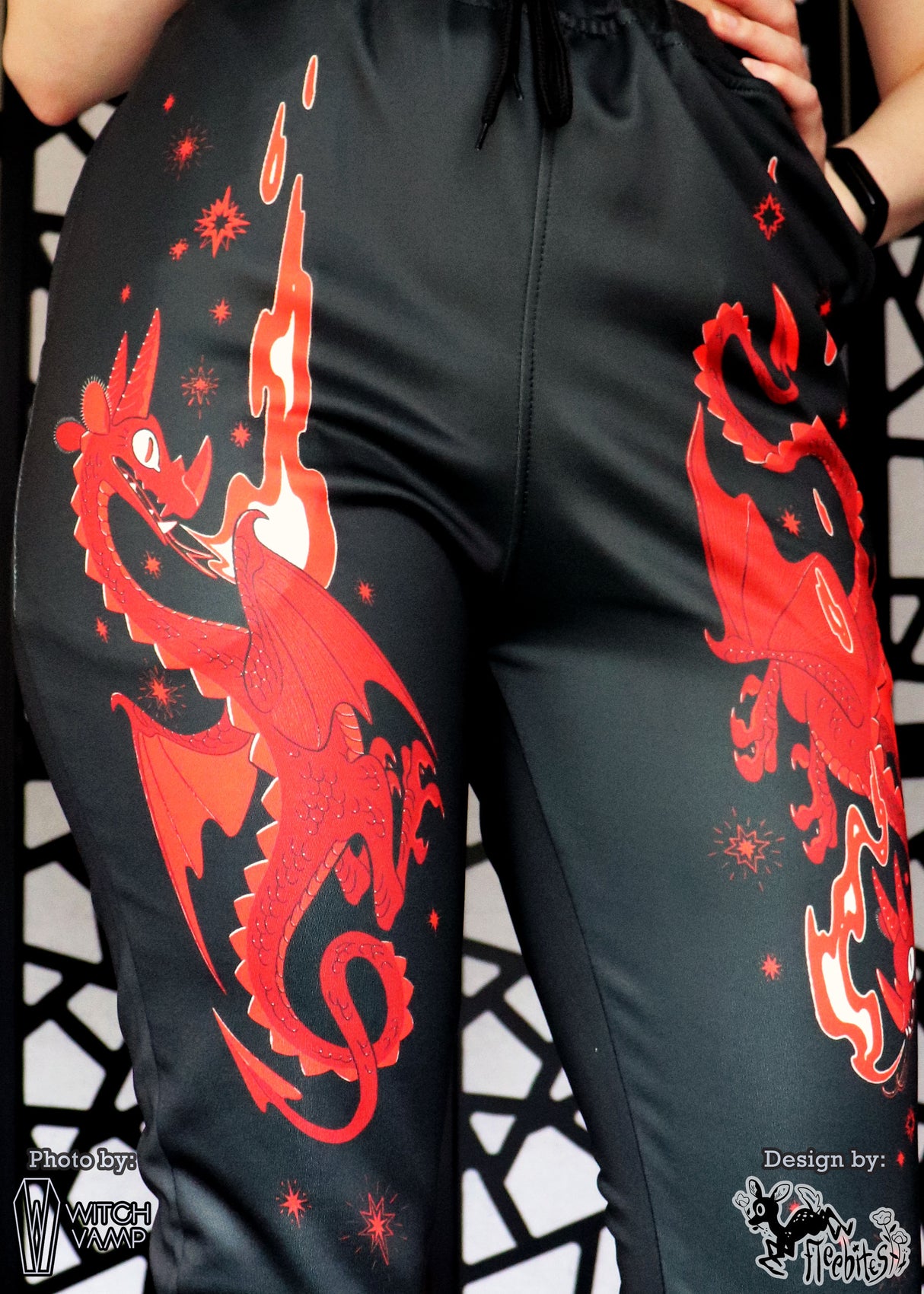 Demonic Draconic Jogger Pants