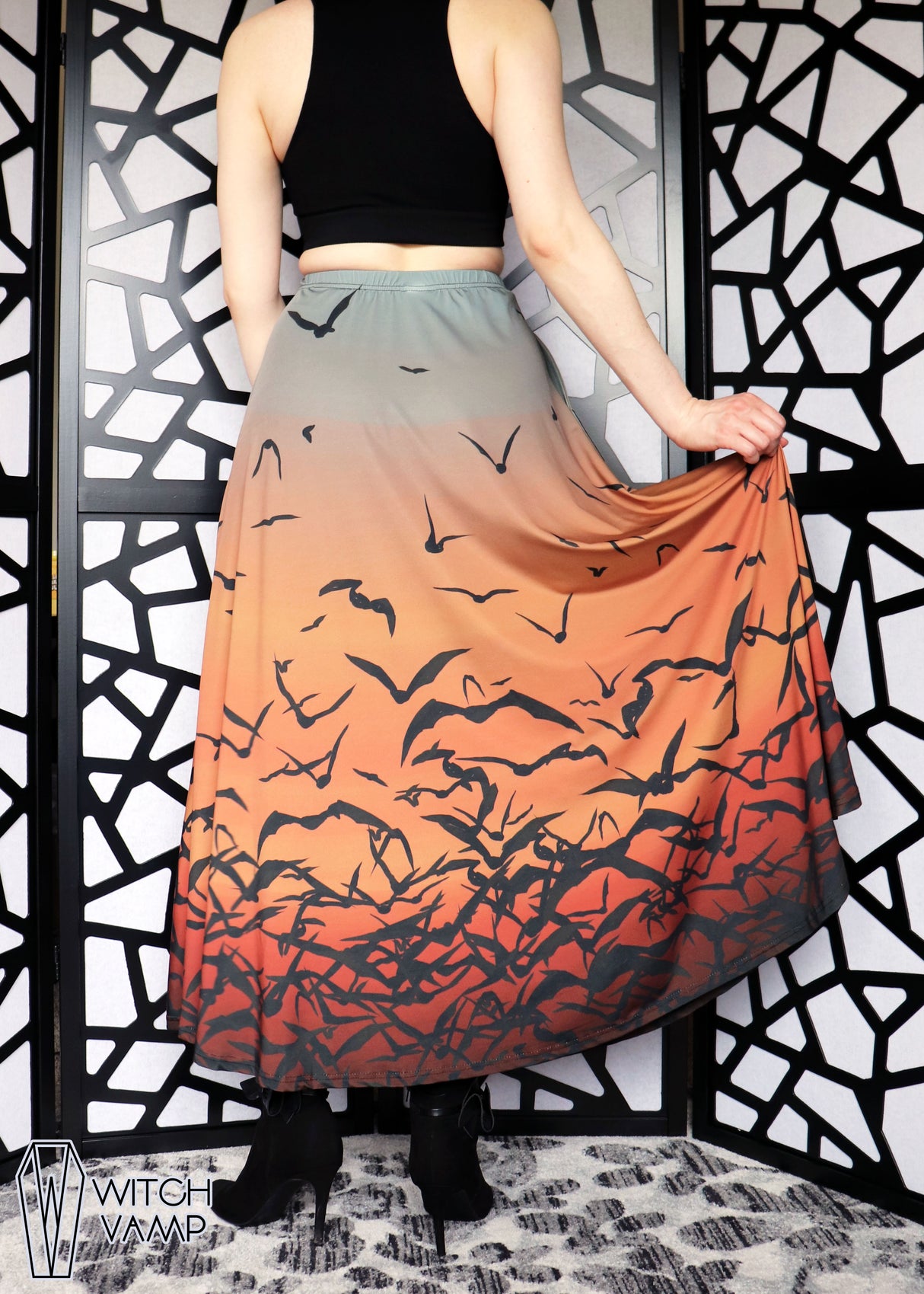 Flight Maxi Skirt with Pockets