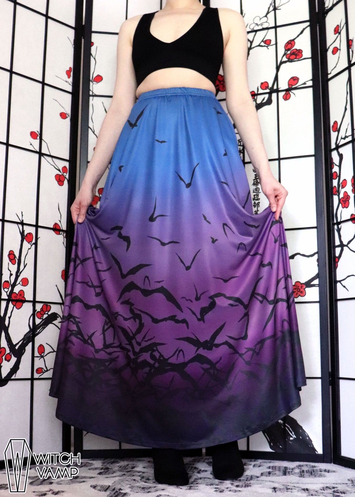 Swarm Maxi Skirt with Pockets