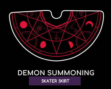 Demon Summoning Skater Skirt With Pockets [RETIRED]