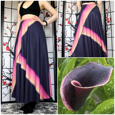 Night Cap Maxi Skirt with Pockets