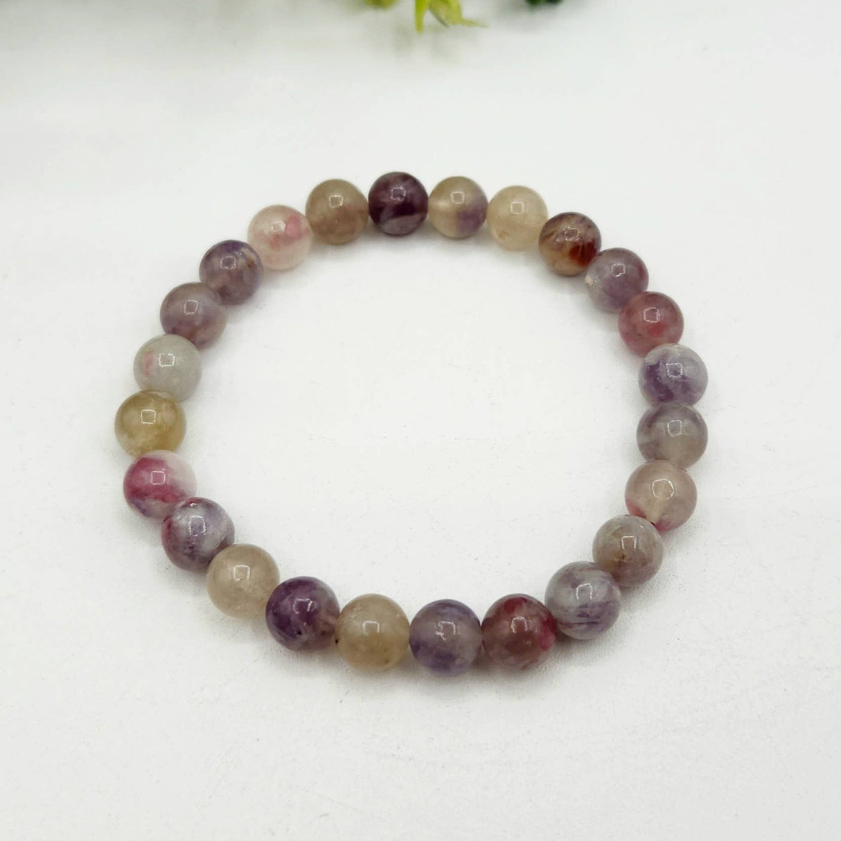 Plum Blossom Tourmaline Bracelet