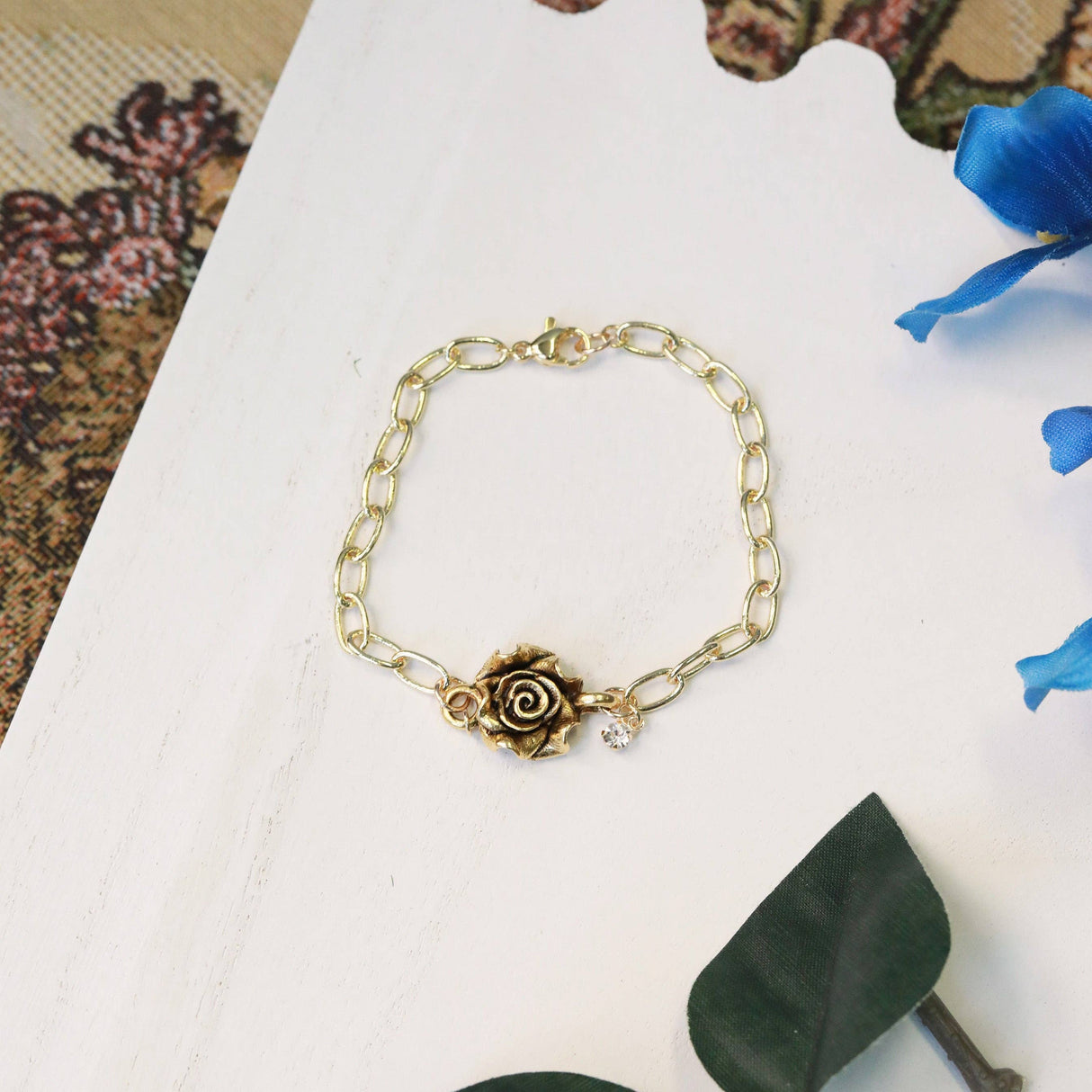 Golden Rose Bracelet