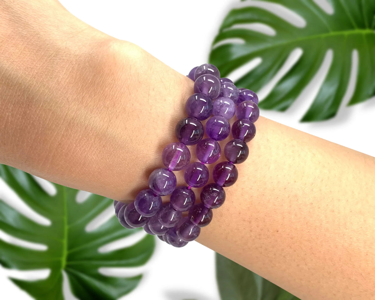Amethyst Crystal Bracelet