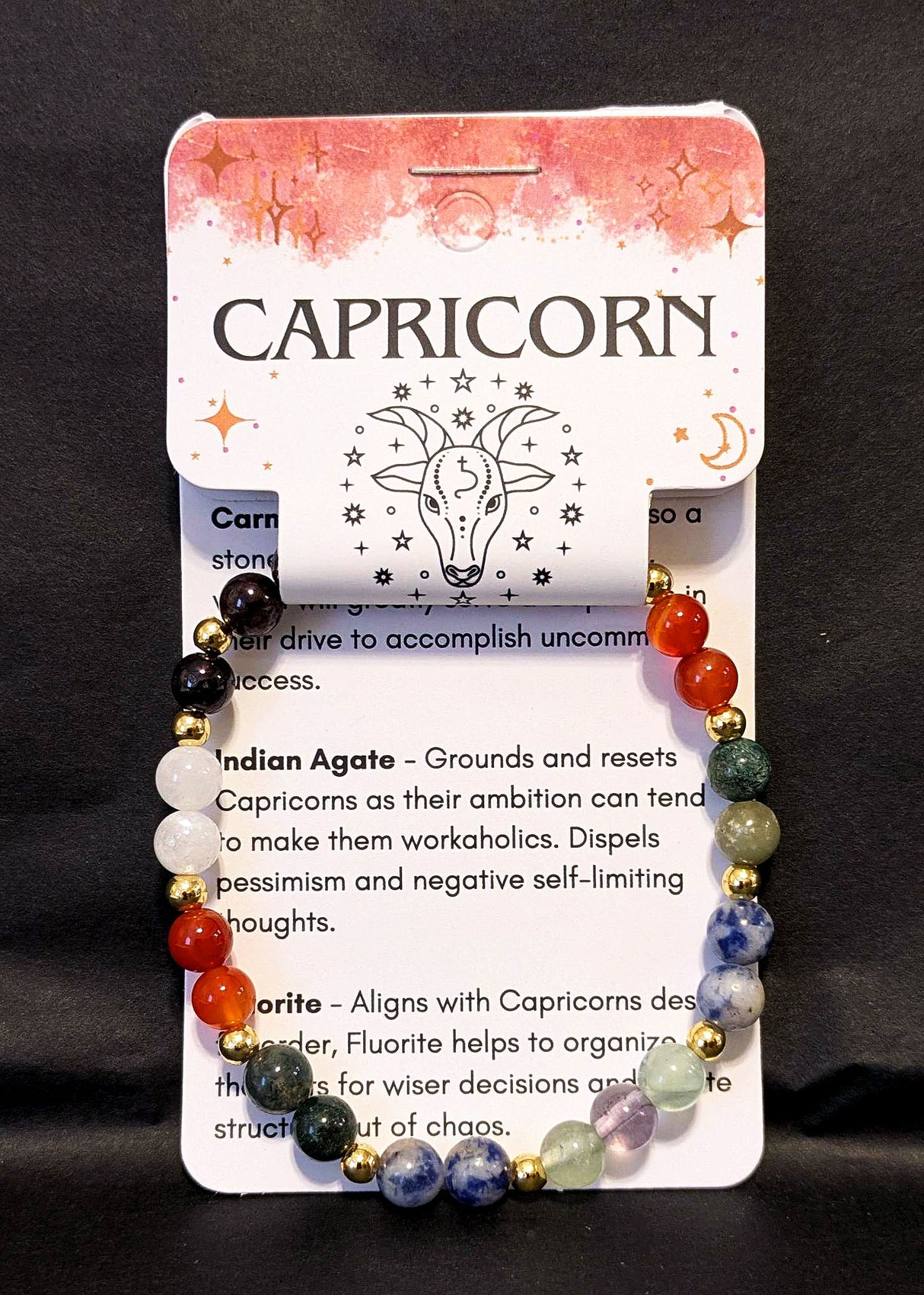 Capricorn Crystal Bracelet
