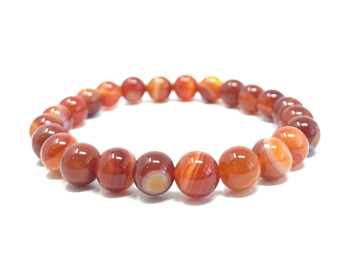 Carnelian Crystal Bracelet