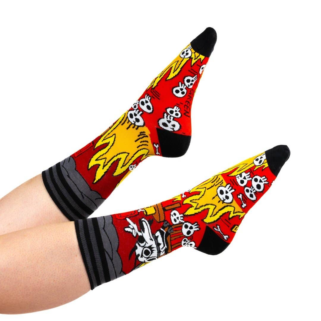 This is Brutal Crew Socks