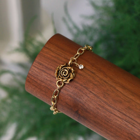 Golden Rose Bracelet