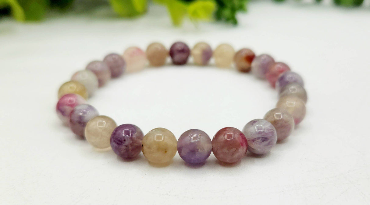 Plum Blossom Tourmaline Bracelet