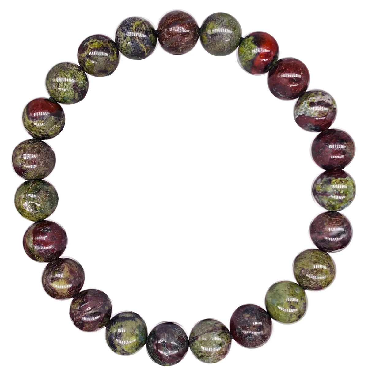 Dragon Blood Jasper Crystal Bracelet