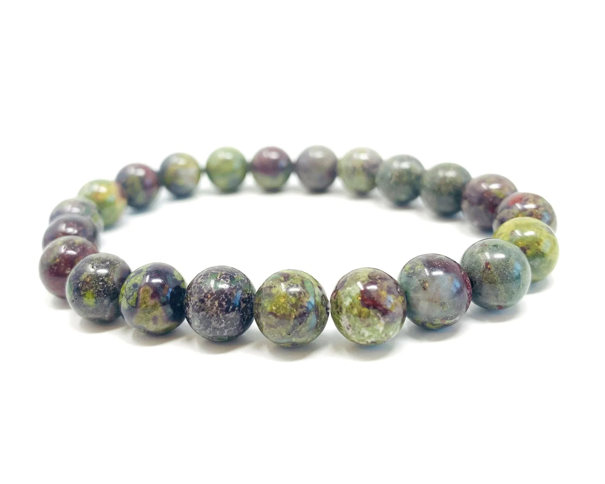Dragon Blood Jasper Crystal Bracelet