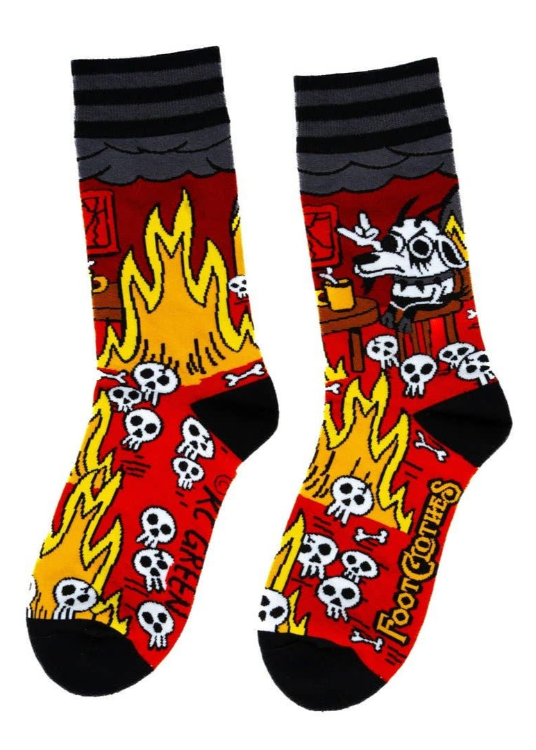 This is Brutal Crew Socks