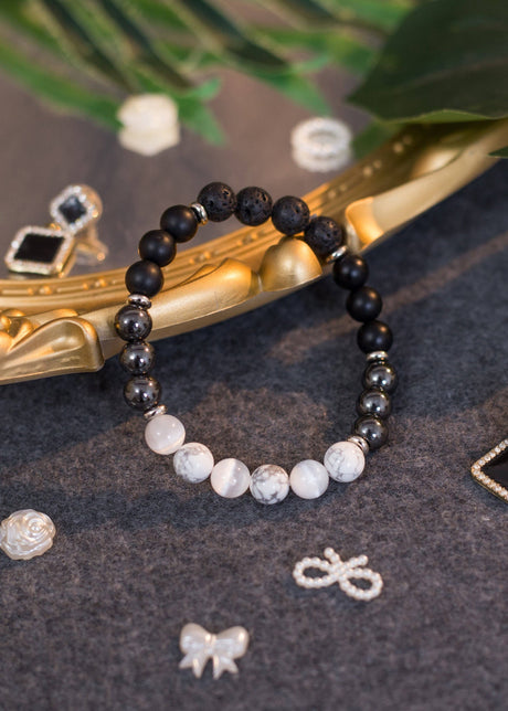 Black & White Crystal Bracelet