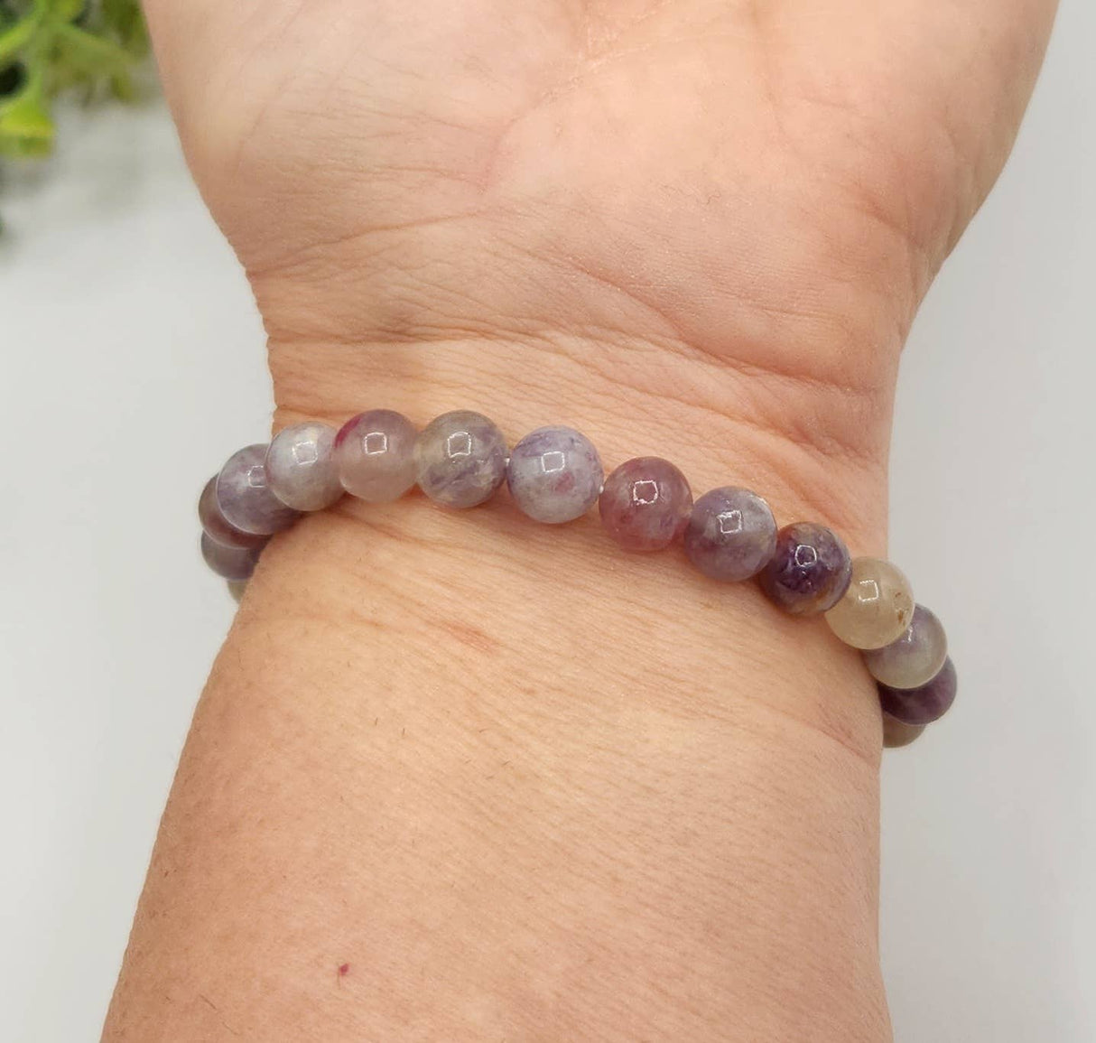 Plum Blossom Tourmaline Bracelet