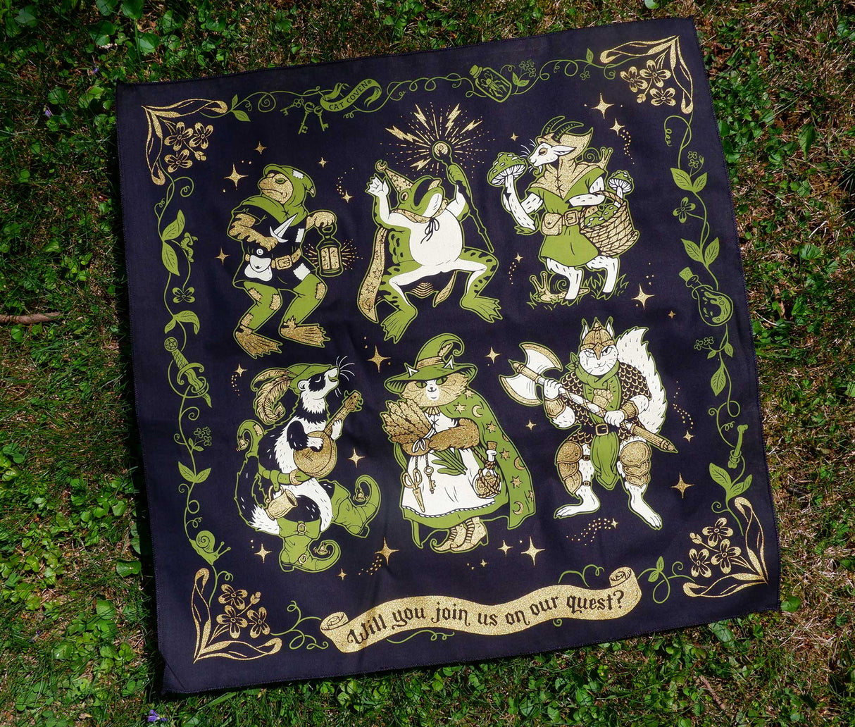 Join Our Quest - 100% Cotton Bandana