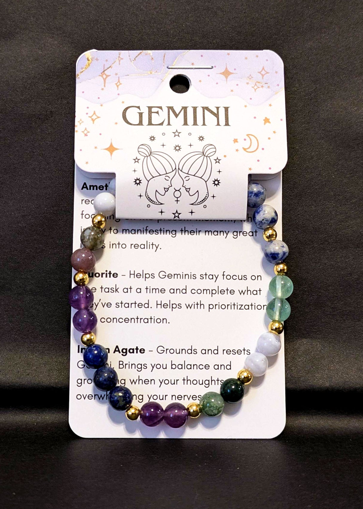 Gemini Crystal Bracelet