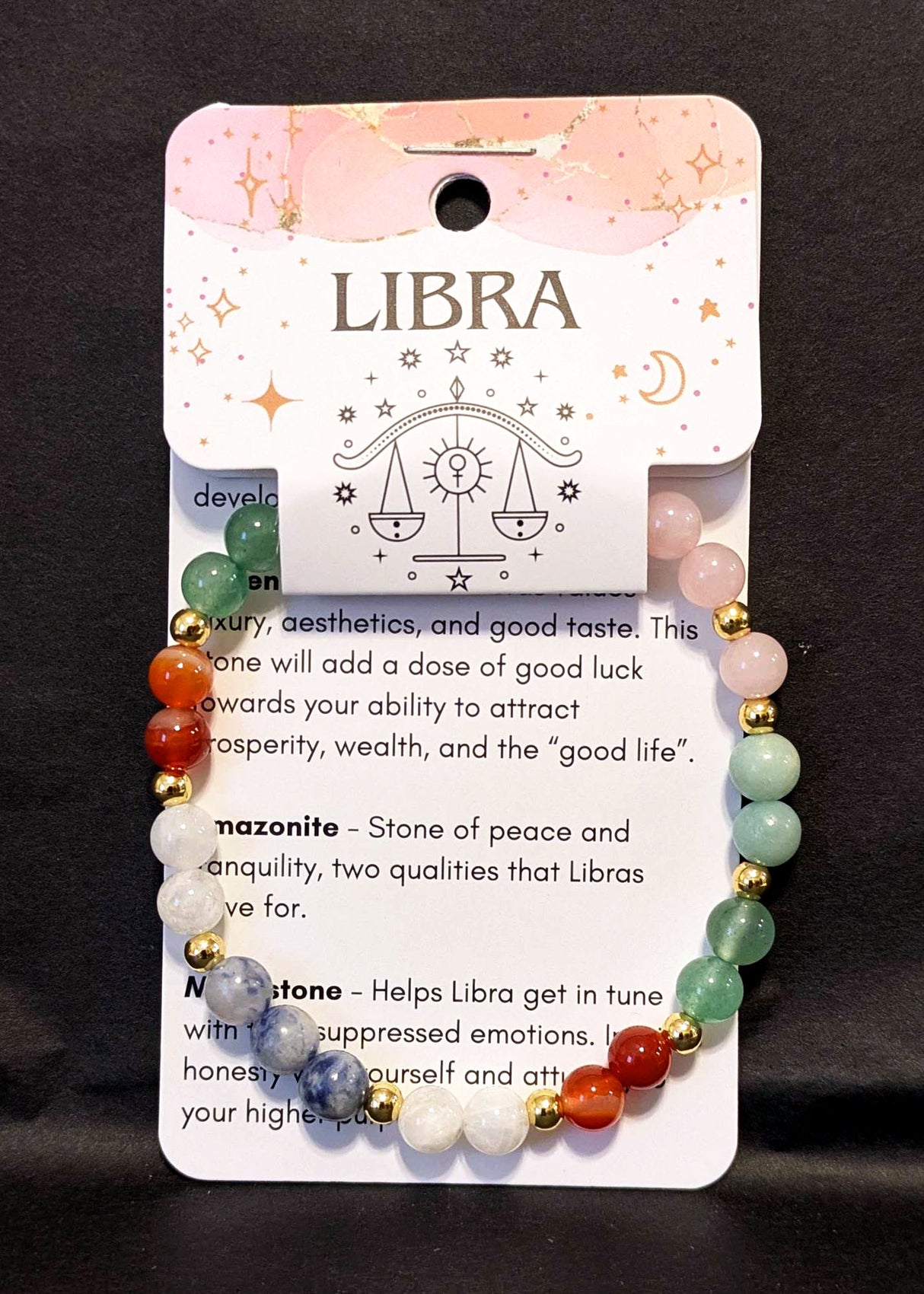 Libra Crystal Bracelet