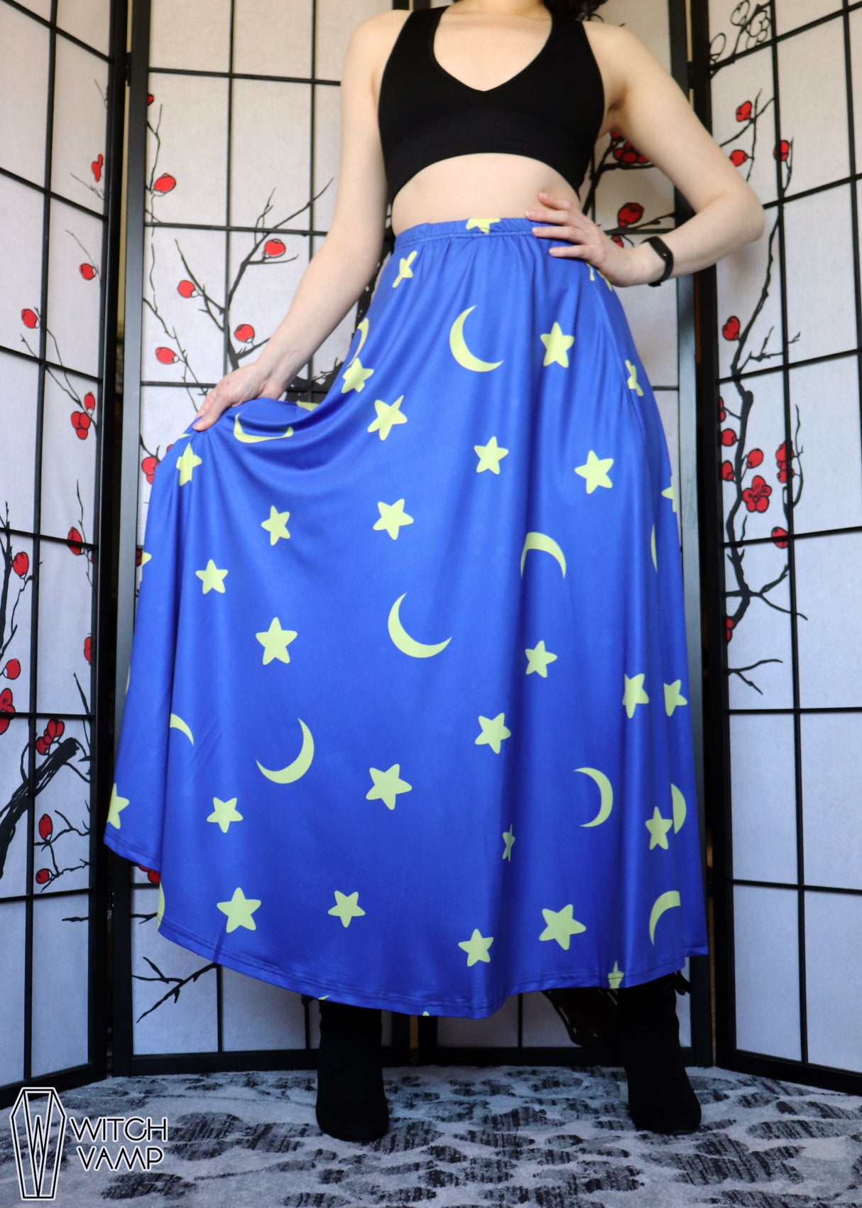 Wizard Maxi Skirt with Pockets