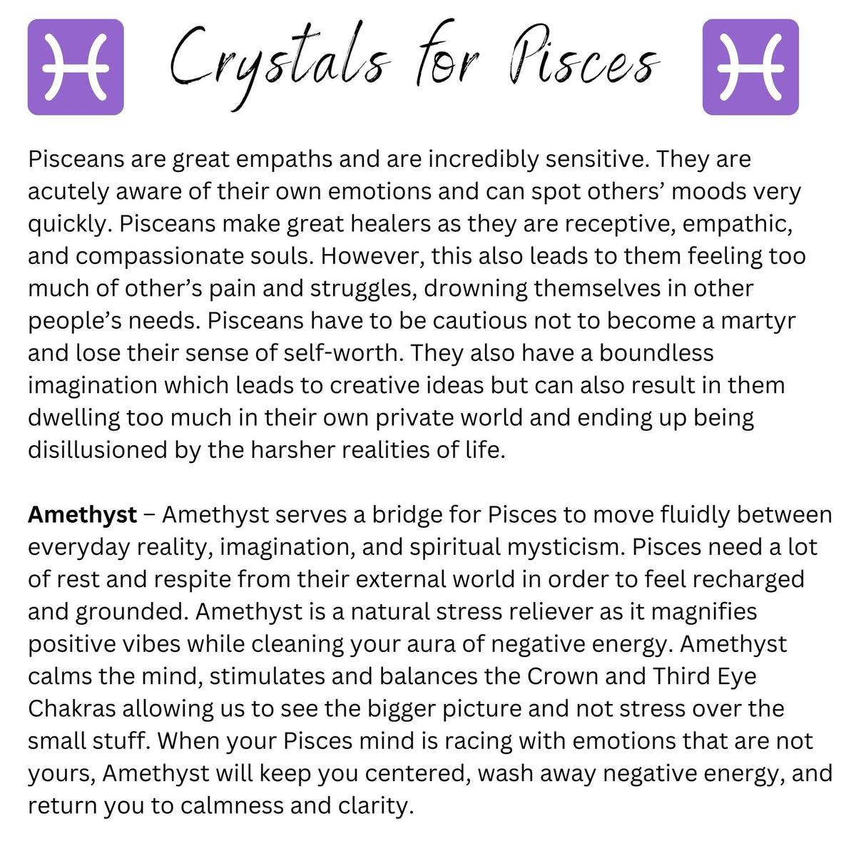 Pisces Crystal Bracelet