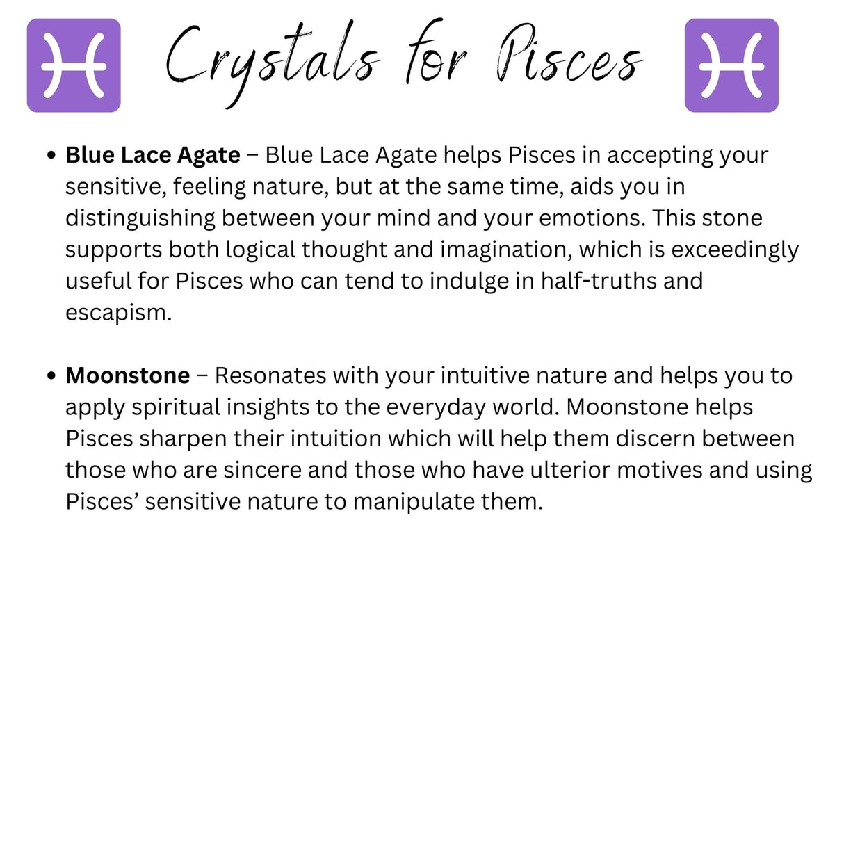 Pisces Crystal Bracelet