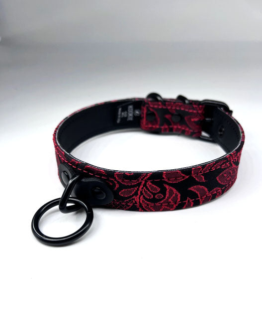 Red Brocade Collar
