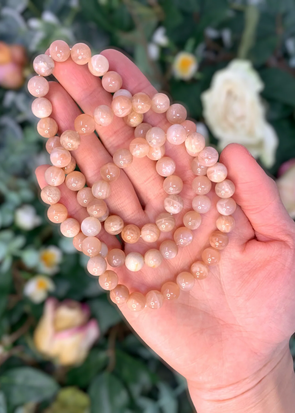 Sunstone Crystal Bracelet