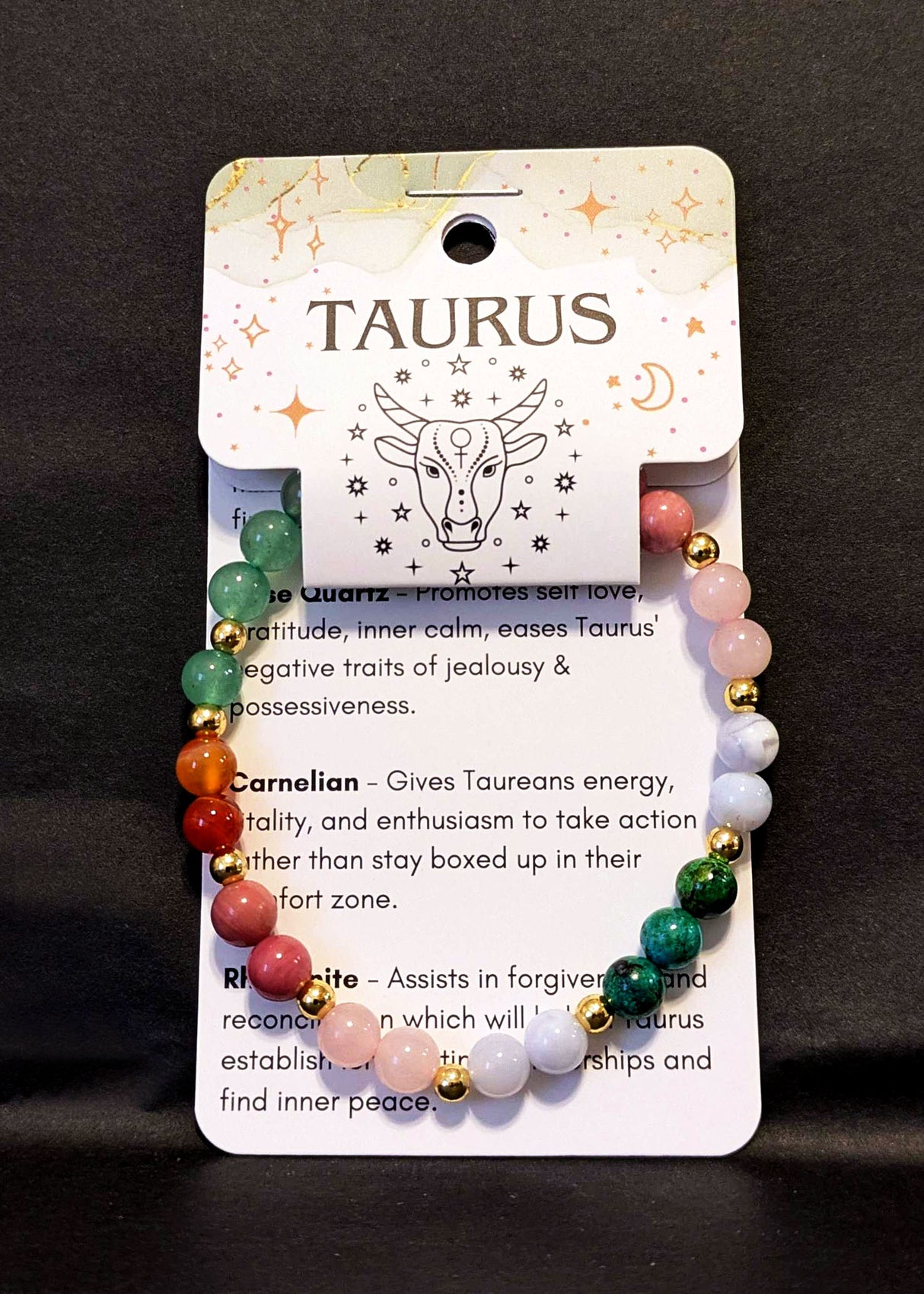Taurus Crystal Bracelet