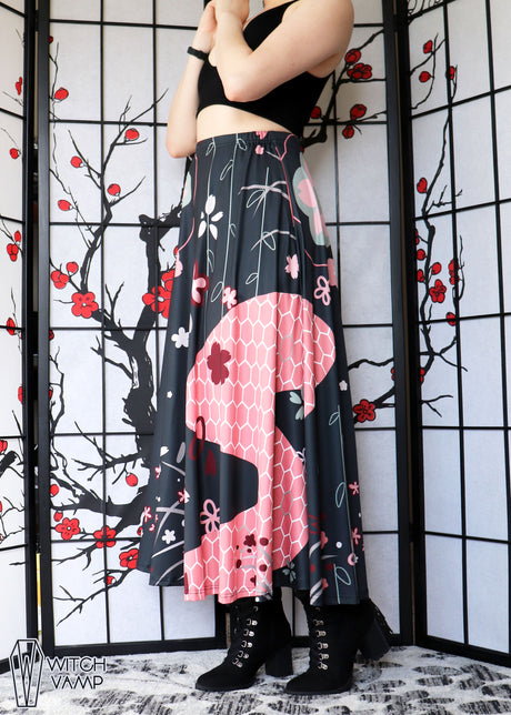 Uzuki Maxi Skirt with Pockets