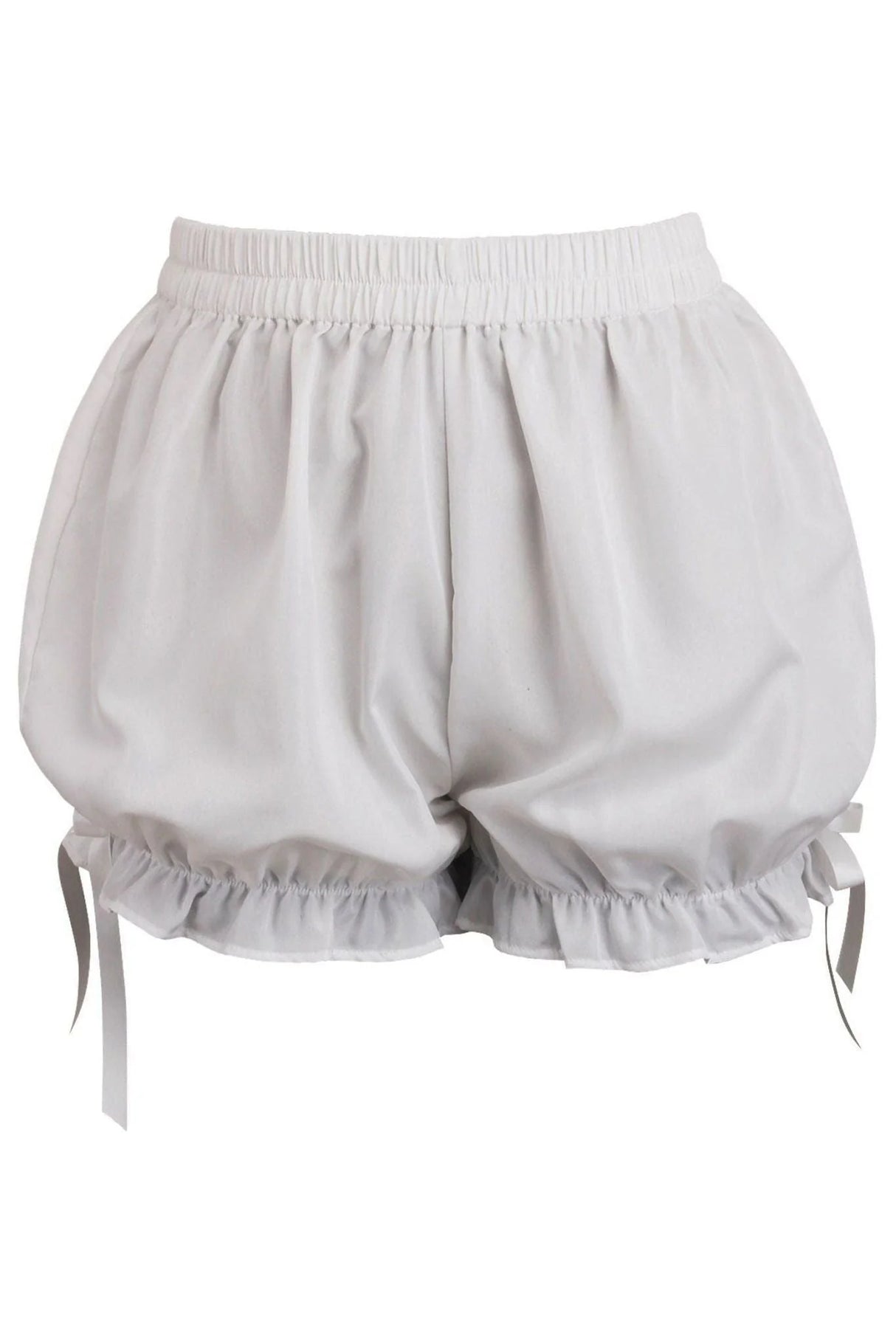 White Crepe Bloomers