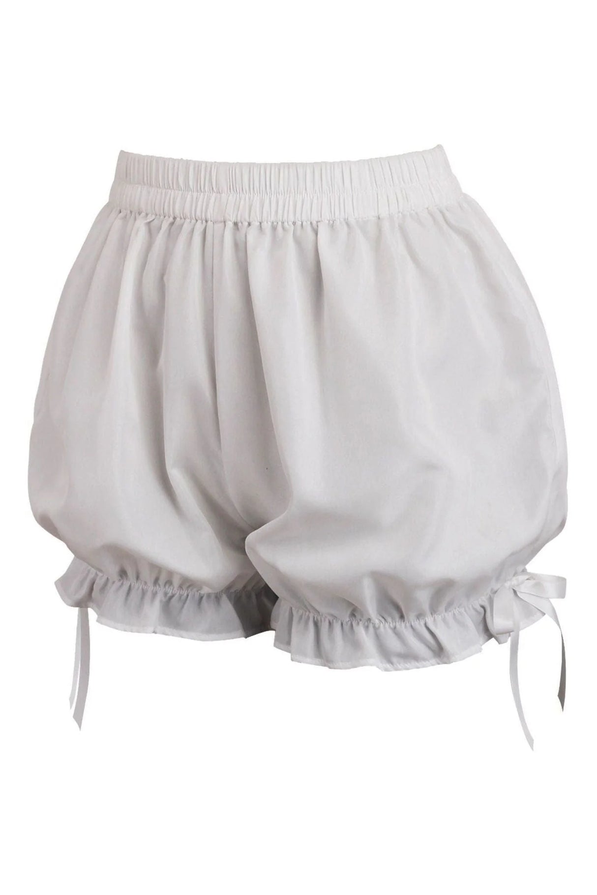 White Crepe Bloomers