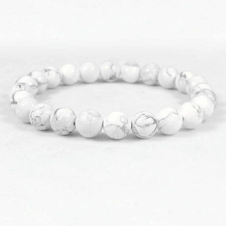 White Howlite Crystal Bracelet