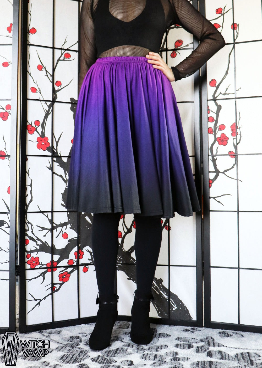 Agony Midi Skirt With Pockets